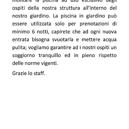 Casa vacanze Bianchi